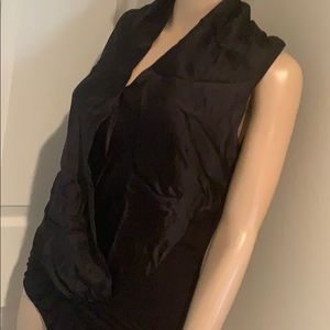 Black statin body suit